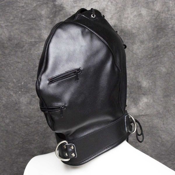 kinky soft pu leather full head bondage executioner hood mask with eyes and mouth zipper fetish cosplay costume, Black;red
kinky soft pu leather full head bondage executioner hood mask with eyes and mouth zipper fetish cosplay costume, Black;red