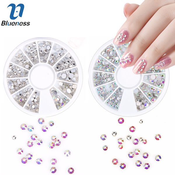 blueness 2 wheel/set nail art flat ab rhinestones & clear glitter diamond for nail art decorations diy manicure zg012, Silver;gold
blueness 2 wheel/set nail art flat ab rhinestones & clear glitter diamond for nail art decorations diy manicure zg012, Silver;gold