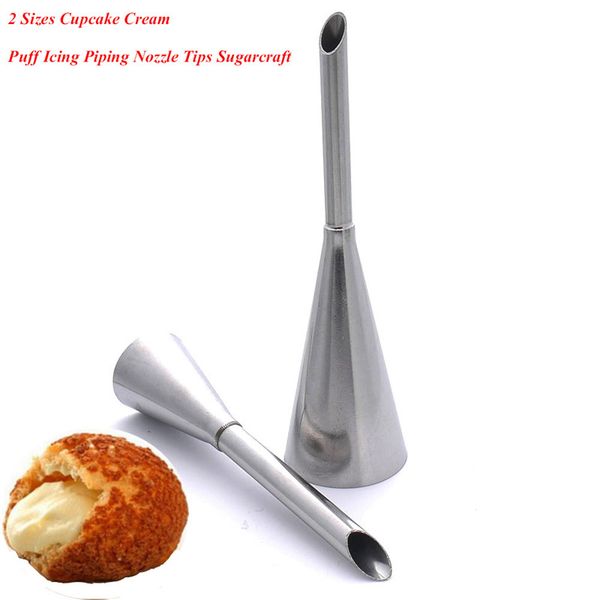 2 sizes cup cake cream puff icing piping nozzle tips sugarcraft fondant pastry kitchen baking tool
2 sizes cup cake cream puff icing piping nozzle tips sugarcraft fondant pastry kitchen baking tool