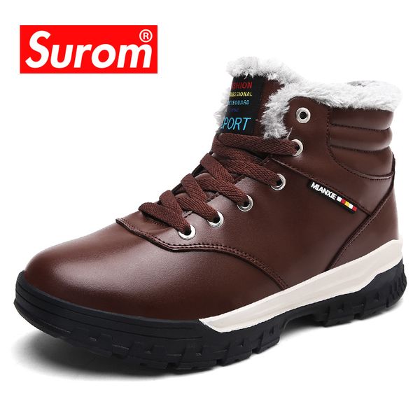 surom plus size 39-48 men safely shoes thick rubber sole wear resisting plush fur safely boots men outdoor work safe shoes, Black
surom plus size 39-48 men safely shoes thick rubber sole wear resisting plush fur safely boots men outdoor work safe shoes, Black