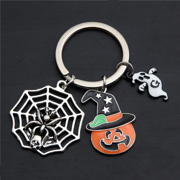 1pc spider web charms keyring key chain pumpkin ghost enamel metal keychain halloween cosplay accessories gifts, Silver
1pc spider web charms keyring key chain pumpkin ghost enamel metal keychain halloween cosplay accessories gifts, Silver