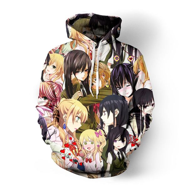 soshirl anime citrus hoodie harajuku men hoodies sweet cute lesbian girl print sweatshirt cool couple comic hip hop streetwear, Black
soshirl anime citrus hoodie harajuku men hoodies sweet cute lesbian girl print sweatshirt cool couple comic hip hop streetwear, Black