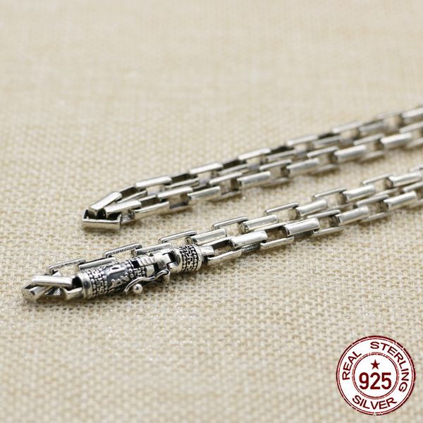 100% s925 sterling silver men's necklace personality fashion retro hip hop punk jewelry six-word mantra styling to send lover's
100% s925 sterling silver men's necklace personality fashion retro hip hop punk jewelry six-word mantra styling to send lover's