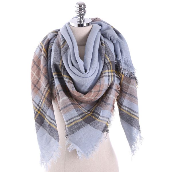 scarf for ladies autumn and winter multi-color plaid stitching double-sided imitation cashmere square fringed soft shawl scarf
scarf for ladies autumn and winter multi-color plaid stitching double-sided imitation cashmere square fringed soft shawl scarf