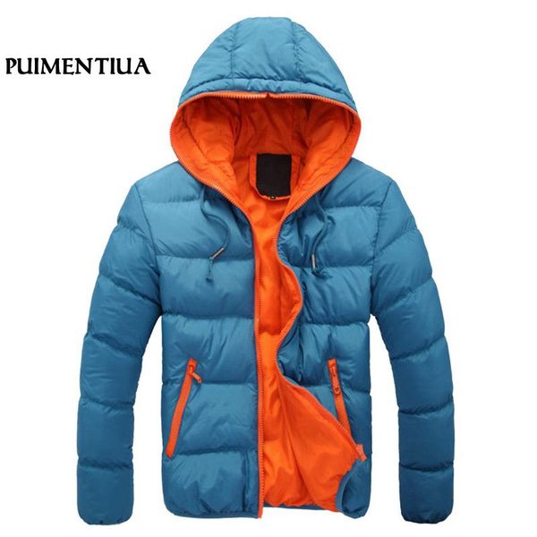 puimentiua patchwork winter jacket men hooded jacket warm cotton outwear parka male plus size coat with pocket veste homme hiver, Black
puimentiua patchwork winter jacket men hooded jacket warm cotton outwear parka male plus size coat with pocket veste homme hiver, Black