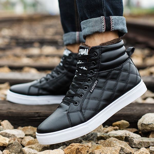 super warm men winter boots for men warm waterproof rain boots shoes 2018 new men's ankle snow boot botas masculina bota, Black
super warm men winter boots for men warm waterproof rain boots shoes 2018 new men's ankle snow boot botas masculina bota, Black