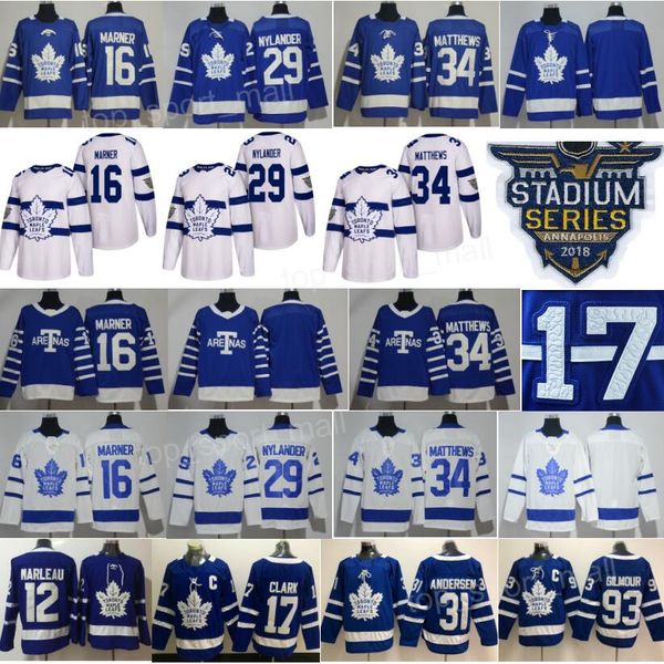 1918 1919 toronto arenas jersey maple leafs 34 auston matthews ice hockey mitchell marner 29 william nylander 2018 stadium series, Black;red
1918 1919 toronto arenas jersey maple leafs 34 auston matthews ice hockey mitchell marner 29 william nylander 2018 stadium series, Black;red