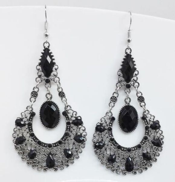 new bohemian drip tassel earrings retro ethnic court style classical hollowed-out flower earrings chic classic elegance, Silver
new bohemian drip tassel earrings retro ethnic court style classical hollowed-out flower earrings chic classic elegance, Silver