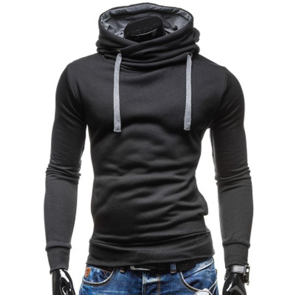 male solid color hoodies men moleton masculino mens brand solid color turtleneck pullover hoodie sweatshirt slim fit men hoody sportswear, Black
male solid color hoodies men moleton masculino mens brand solid color turtleneck pullover hoodie sweatshirt slim fit men hoody sportswear, Black
