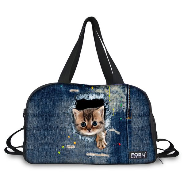 denim pocket cats 3d printing travel bags hand luggage woman totes outside waterproof shoulder duffle bag canvas organizer women
denim pocket cats 3d printing travel bags hand luggage woman totes outside waterproof shoulder duffle bag canvas organizer women