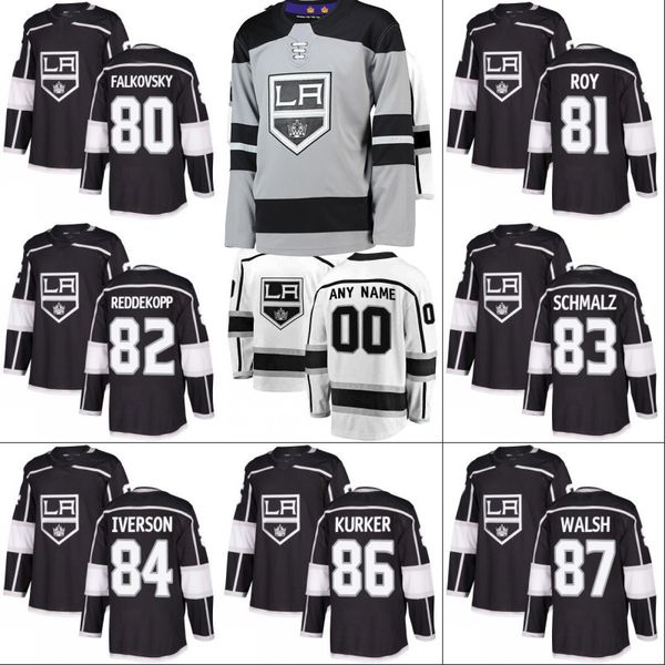 #88 Jarome Iginla Jersey Los Angeles Kings 78 Alex Iafallo 82 Chaz Reddekopp 86 Sam Kurker Custom Hockey Jerseys Black White Free Shipping
#88 Jarome Iginla Jersey Los Angeles Kings 78 Alex Iafallo 82 Chaz Reddekopp 86 Sam Kurker Custom Hockey Jerseys Black White Free Shipping