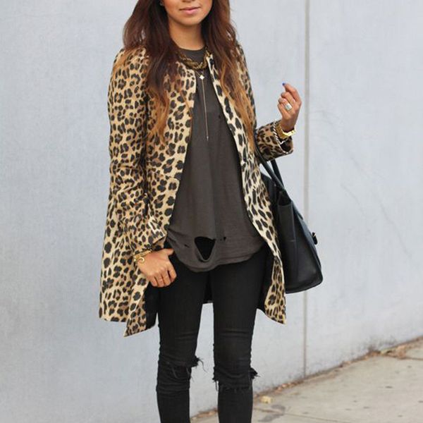 fashion women leopard print coat winter warm ladies casual cardigan jacket outwear long coat, Black;brown
fashion women leopard print coat winter warm ladies casual cardigan jacket outwear long coat, Black;brown