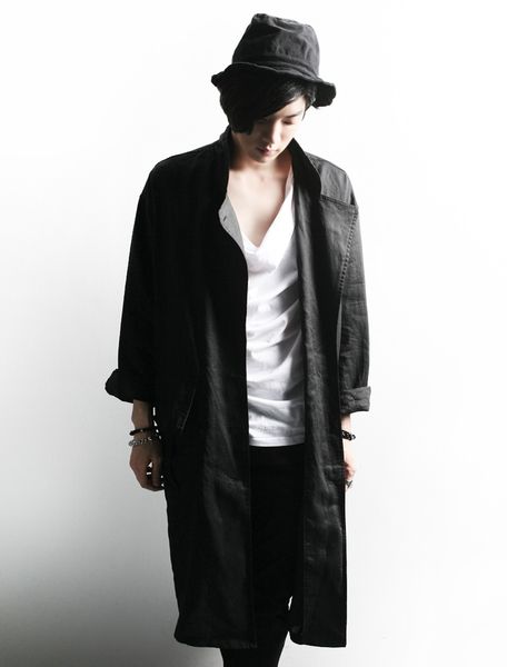 s-5xl 2017 men's clothing fashion gd singer costumes hair stylist long loose trench jacket plus size stage costume, Tan;black
s-5xl 2017 men's clothing fashion gd singer costumes hair stylist long loose trench jacket plus size stage costume, Tan;black