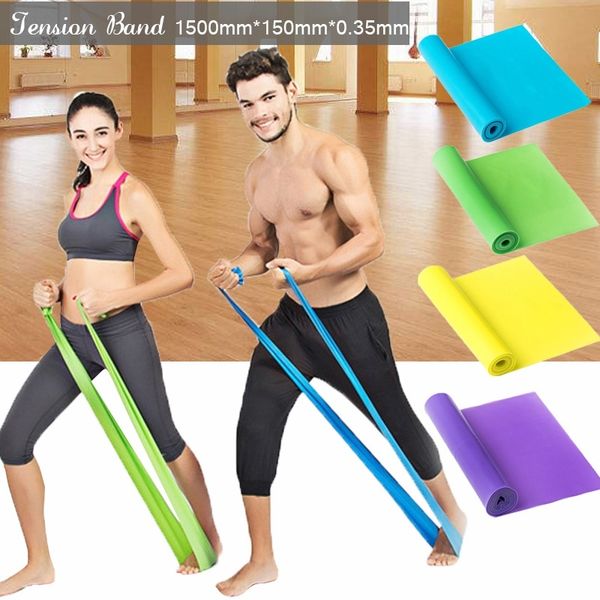 150cmx15cm yoga elastic band latex tension and tensile strength and fitness tension band
150cmx15cm yoga elastic band latex tension and tensile strength and fitness tension band