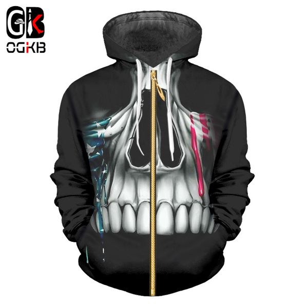 ogkb new harajuku skull teeth printed 3d hoodies sweatshirts women/men's hiphop long sleeve zipper jacket hooded hoody cardigan, Black
ogkb new harajuku skull teeth printed 3d hoodies sweatshirts women/men's hiphop long sleeve zipper jacket hooded hoody cardigan, Black