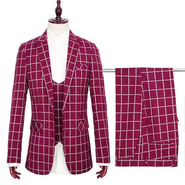 toturn 2018 new design 3 pcs men suit set tuxedo party dress suit stripe pattern blazer jacket pant trousers vest casual suits, White;black
toturn 2018 new design 3 pcs men suit set tuxedo party dress suit stripe pattern blazer jacket pant trousers vest casual suits, White;black
