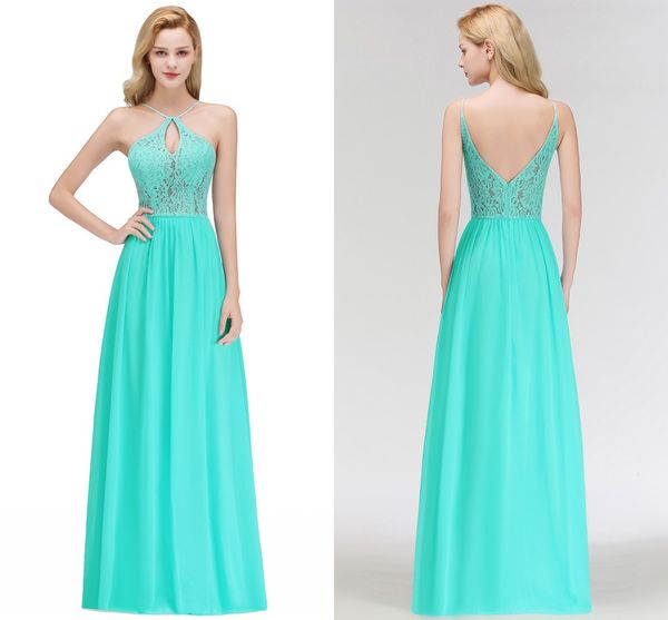 2019 turquoise lace bridesmaid dresses halter neck backless sweep train wedding guest dresses maid of the honor dresses bm0054, White;pink
2019 turquoise lace bridesmaid dresses halter neck backless sweep train wedding guest dresses maid of the honor dresses bm0054, White;pink