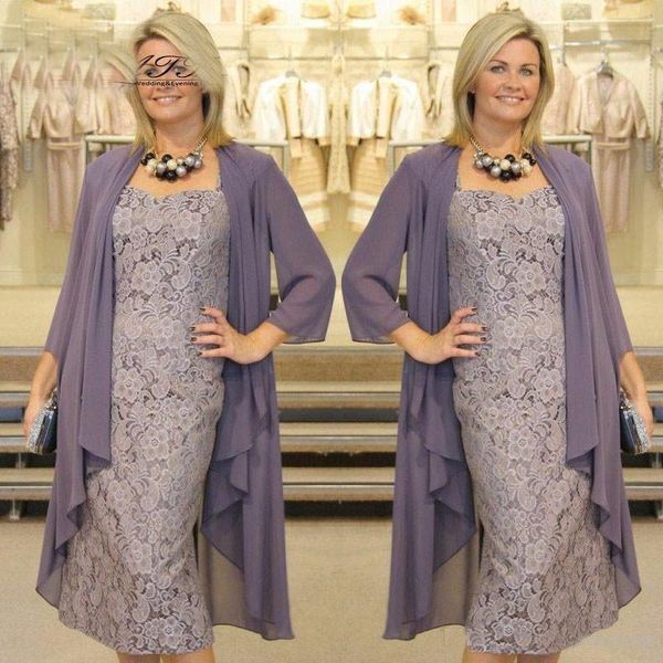 woman elegant mother of the bride dresses with jacket Lace tea length mother of groom dresses for weddings plus size cheap evening gown
woman elegant mother of the bride dresses with jacket Lace tea length mother of groom dresses for weddings plus size cheap evening gown