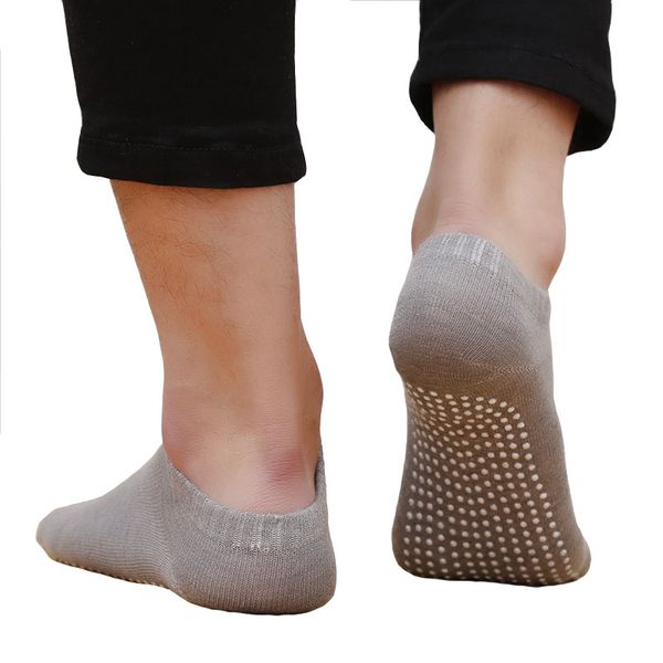 men professional yoga socks polyester anti slip rubber antibacterial dots sports indoor exercise breathable socks for pilates, Black
men professional yoga socks polyester anti slip rubber antibacterial dots sports indoor exercise breathable socks for pilates, Black
