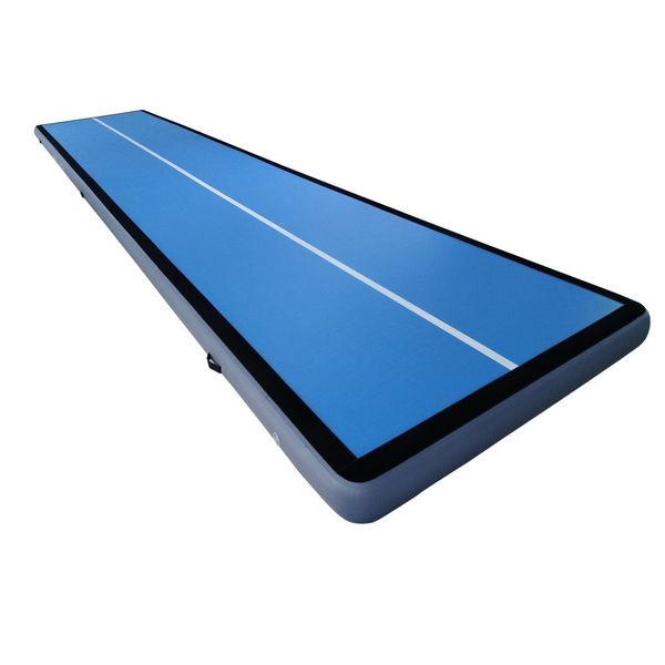 4x1x0.2m inflatable gymnastics air tumbling mat air tumbling track airtrack mats with electric pump air floor mat for home use
