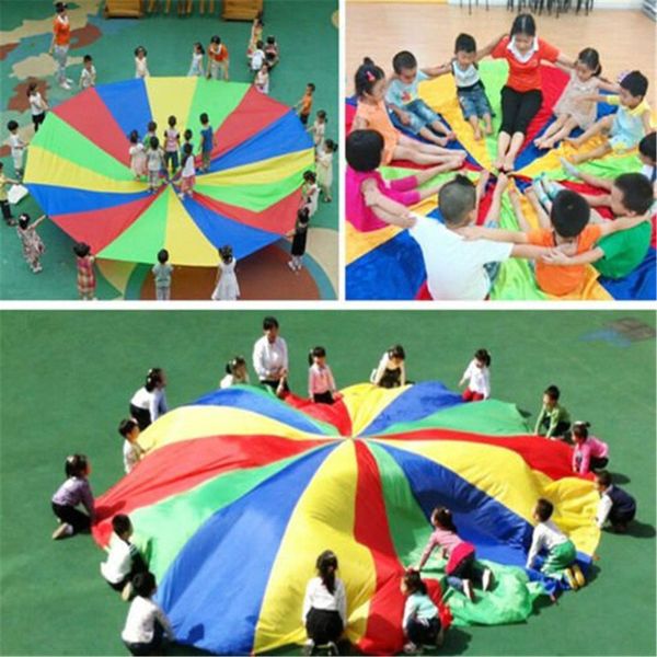 Kid port development outdoor rainbow umbrella parachute toy jump ack ballute play parachute 2m 3m 3 6m 4m 5m 6m 7m 8m
Kid port development outdoor rainbow umbrella parachute toy jump ack ballute play parachute 2m 3m 3 6m 4m 5m 6m 7m 8m