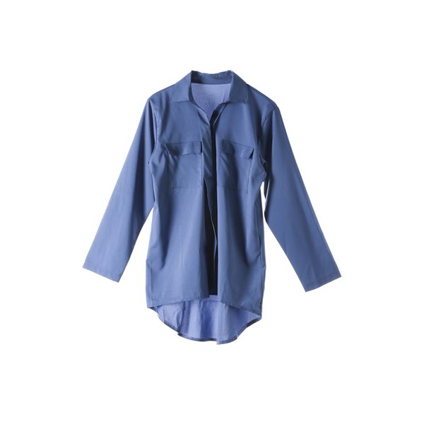 fashion casual summer spring women ladies long sleeve loose turn-down collar solid long length shirt 3 style, White
fashion casual summer spring women ladies long sleeve loose turn-down collar solid long length shirt 3 style, White