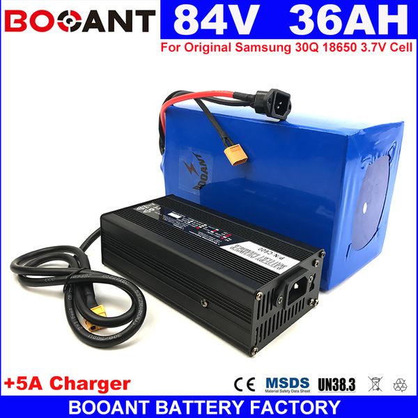 84v 36ah electric bicycle lithium battery for 8fun 1500w 2000w 3500w motor 84v e-bike lithium battery +5a charger
84v 36ah electric bicycle lithium battery for 8fun 1500w 2000w 3500w motor 84v e-bike lithium battery +5a charger