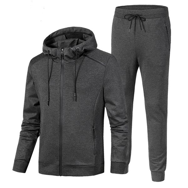 hoodies set men 7xl 8xl sport suit new loose sportswear windproof thermal gym tracksuit knitting hooded jog running sportsuit, Black;blue 
hoodies set men 7xl 8xl sport suit new loose sportswear windproof thermal gym tracksuit knitting hooded jog running sportsuit, Black;blue