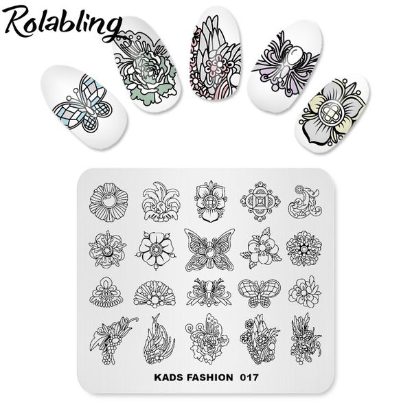 rolabling fashion-17 stamping plates nail art stamp template diy spring paern stencil manicure tool for stamping polish, White
rolabling fashion-17 stamping plates nail art stamp template diy spring paern stencil manicure tool for stamping polish, White