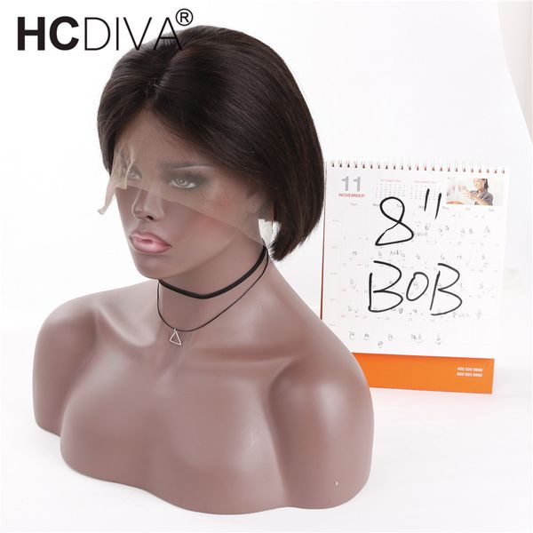 Middle Part Short Bob Wigs Brazilian Virgin Hair Straight Lace Front Human Hair Wigs For Black Women Swiss Lace Frontal Wig 8 inch HC Hair
Middle Part Short Bob Wigs Brazilian Virgin Hair Straight Lace Front Human Hair Wigs For Black Women Swiss Lace Frontal Wig 8 inch HC Hair
