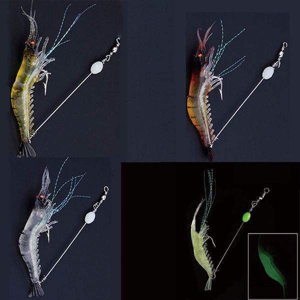 lenpaby 10pcs luminous shrimp soft pike fishing lures wobble bass fishing baits pesca soft bait,attractants fishing tackles 7.5cm 6.6g
lenpaby 10pcs luminous shrimp soft pike fishing lures wobble bass fishing baits pesca soft bait,attractants fishing tackles 7.5cm 6.6g