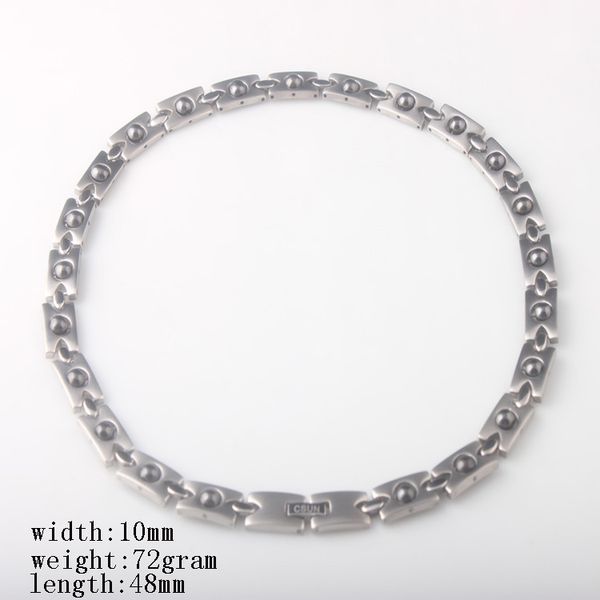 buyee magnetic bio energy necklace germanium healing power necklaces health jewelry for women magnetic therapy for arthritis, Silver
buyee magnetic bio energy necklace germanium healing power necklaces health jewelry for women magnetic therapy for arthritis, Silver