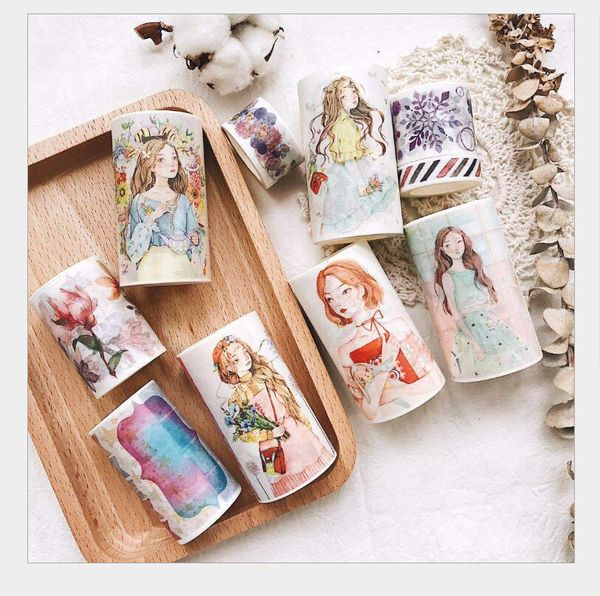 special ink watercolor girl retro flowers specimen long hair girl alice's dream washi tape diy planner scrapbooking masking tape 2016
special ink watercolor girl retro flowers specimen long hair girl alice's dream washi tape diy planner scrapbooking masking tape 2016