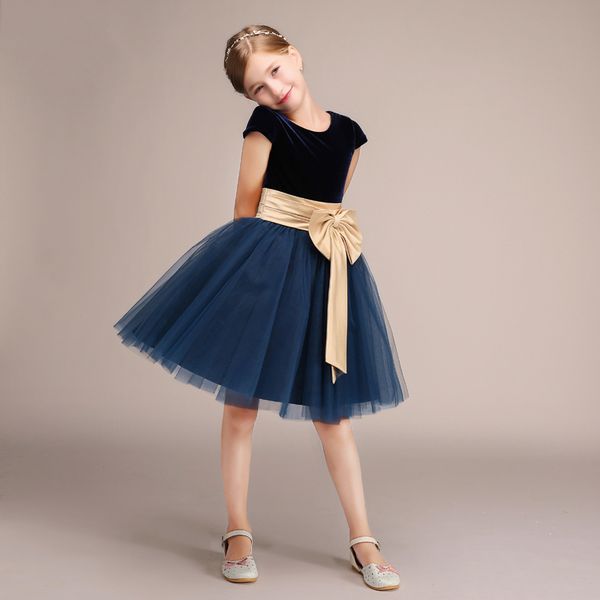 sweet navy blue tulle/velvet knee flower girl dresses girls' pageant dresses holidays dresses birthday skirt custom size 2-14 df624259, White;blue
sweet navy blue tulle/velvet knee flower girl dresses girls' pageant dresses holidays dresses birthday skirt custom size 2-14 df624259, White;blue