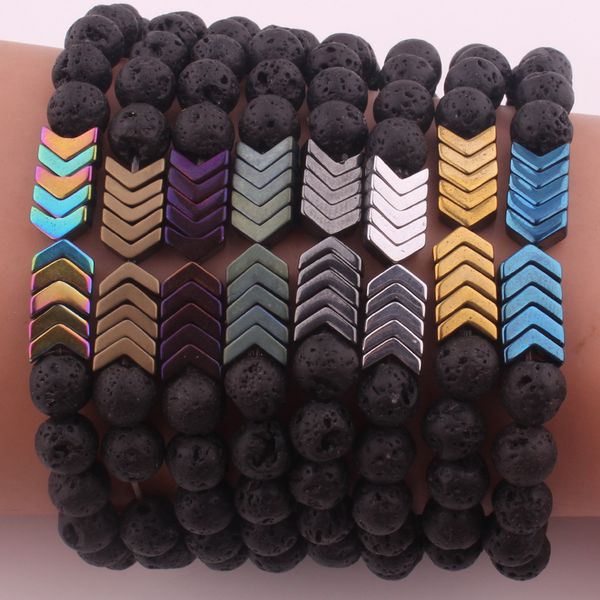 natural black lava stone arrowhead bracelet essential oil perfume diffuser bracelet for women men, Golden;silver
natural black lava stone arrowhead bracelet essential oil perfume diffuser bracelet for women men, Golden;silver
