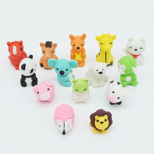 14pcs /set animal eraser eraser set school and office supplies erasers lovely drawing correction tool kawaii stationery rubber
14pcs /set animal eraser eraser set school and office supplies erasers lovely drawing correction tool kawaii stationery rubber