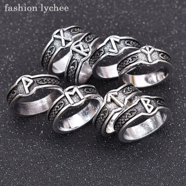 fashion lychee vintage viking norse runes runic finger ring men gothic antique punk rock rings fashion jewelry, Golden;silver
fashion lychee vintage viking norse runes runic finger ring men gothic antique punk rock rings fashion jewelry, Golden;silver