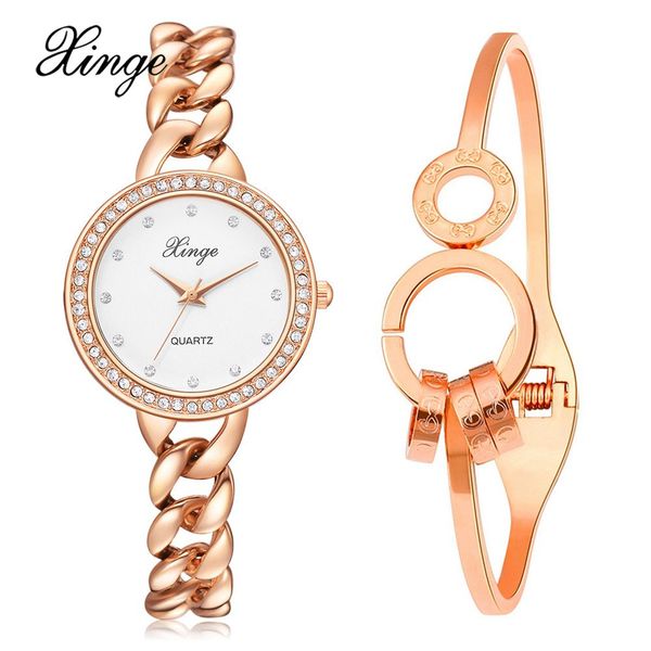 xinge brand women watches waterproof bracelet watch suit wristwatch concise and easy waterproof fashion elegant watches suit, Slivery;brown
xinge brand women watches waterproof bracelet watch suit wristwatch concise and easy waterproof fashion elegant watches suit, Slivery;brown