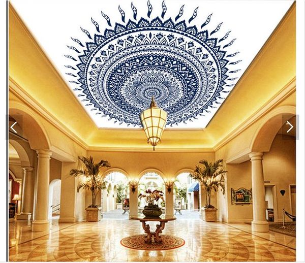 3d wallpaper custom p ceiling mural wallpaper classical ornate european-style texture blue-and-white porcelain zenith ceiling mural
3d wallpaper custom p ceiling mural wallpaper classical ornate european-style texture blue-and-white porcelain zenith ceiling mural