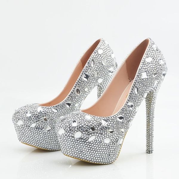 elegant diamond wedding shoes 2018 pumps high heels bridal shoes 5cm 8cm 11cm 14cm bling bling prom shoes for lady, Black
elegant diamond wedding shoes 2018 pumps high heels bridal shoes 5cm 8cm 11cm 14cm bling bling prom shoes for lady, Black