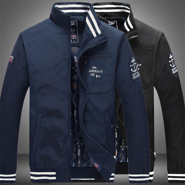 business casual embroidery spring and autumn jacket men's large size england, Black;brown
business casual embroidery spring and autumn jacket men's large size england, Black;brown