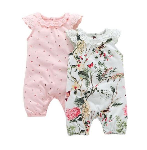 ins baby kids summer girl romper round collar flower print flying sleeve romper kids elegant clothing 2 styles, Blue
ins baby kids summer girl romper round collar flower print flying sleeve romper kids elegant clothing 2 styles, Blue
