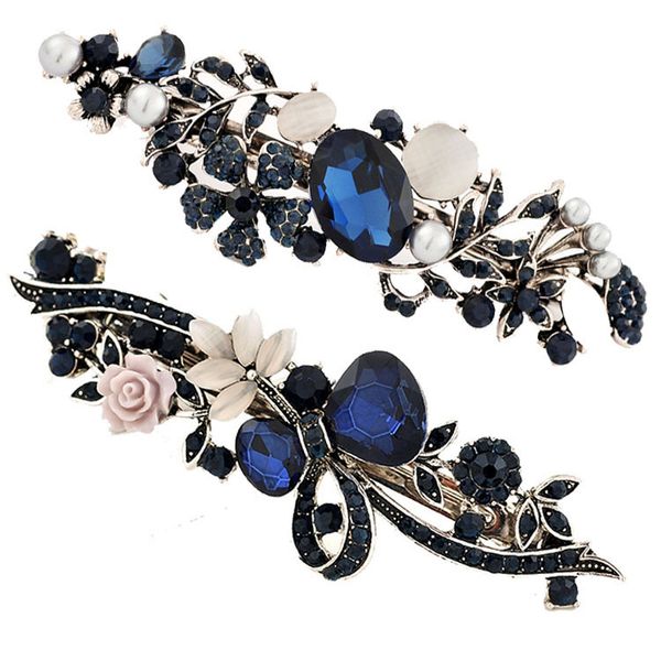 Blue retro alloy cry tal hairclip vintage women lady flower haped hair clamp clip barrette hair tyling acce orie
Blue retro alloy cry tal hairclip vintage women lady flower haped hair clamp clip barrette hair tyling acce orie