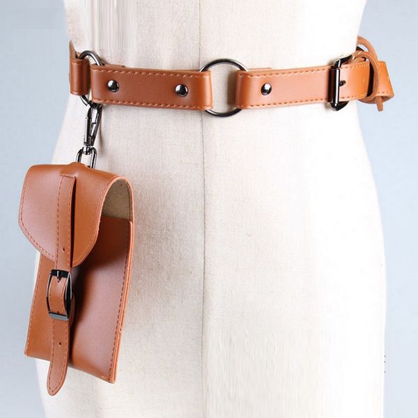 womens simple belts with mini bag female new waistband accessories solid version of the lychee pattern small square bag, Black;brown
womens simple belts with mini bag female new waistband accessories solid version of the lychee pattern small square bag, Black;brown