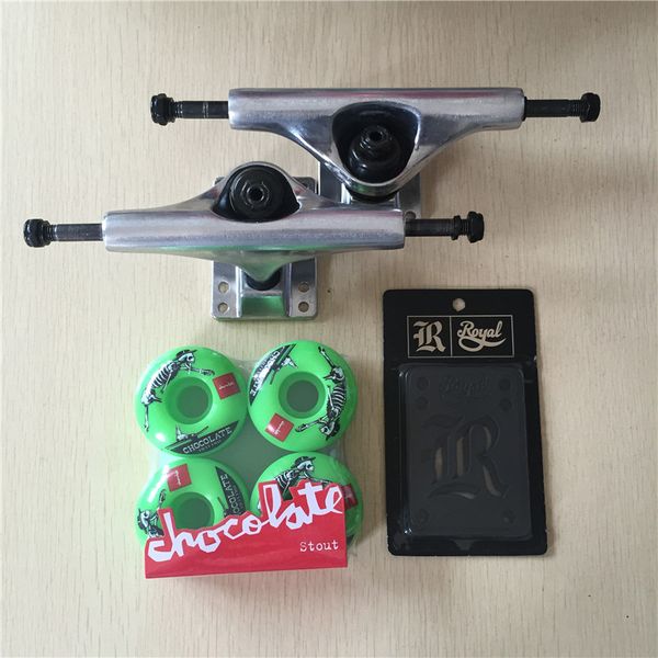 wholesale-2016 skateboard parts blank aluminum 5.25" skate trucks and chocolate pu skate wheels with royal riser pads
wholesale-2016 skateboard parts blank aluminum 5.25" skate trucks and chocolate pu skate wheels with royal riser pads