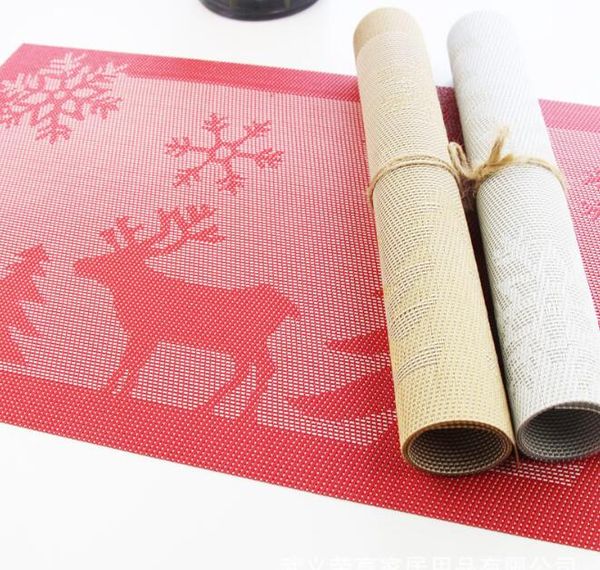 christmas table mats pvc textilene elk snow table pads waterproof insulation placemat dining place mat kitchen mat napkin
christmas table mats pvc textilene elk snow table pads waterproof insulation placemat dining place mat kitchen mat napkin