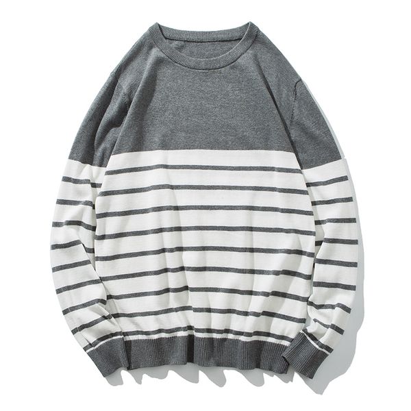 fashion 3xl men's colour blocking knitted sweater male casual striped o-neck sweaters teenagers autumn winter warm clothes, White;black
fashion 3xl men's colour blocking knitted sweater male casual striped o-neck sweaters teenagers autumn winter warm clothes, White;black