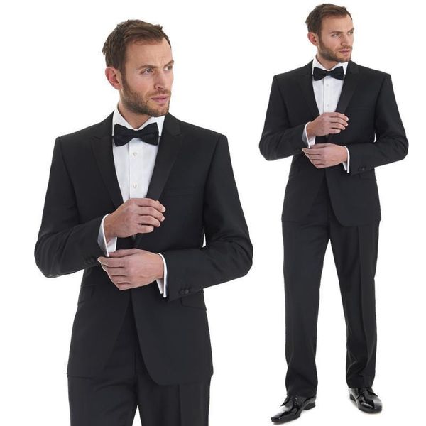 2018 men suit for wedding black groom tuxedo slim groomsmen suits 2 piece jacket pants men blazer gentle bridegroom wear peak lapel, Black;gray
2018 men suit for wedding black groom tuxedo slim groomsmen suits 2 piece jacket pants men blazer gentle bridegroom wear peak lapel, Black;gray