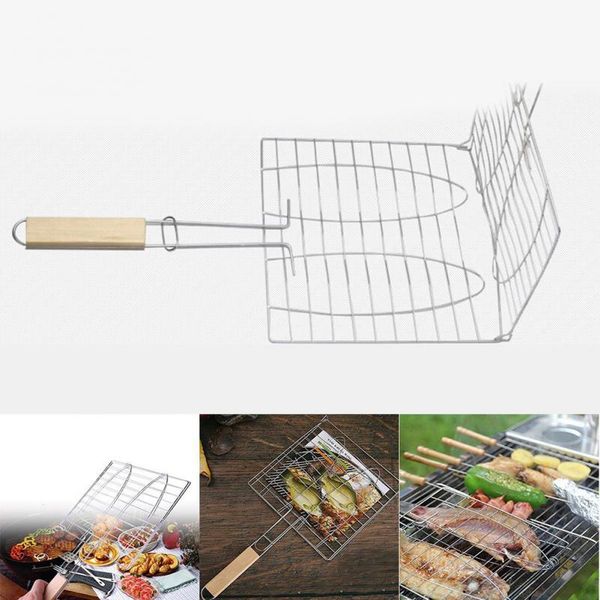 outdoor camping kitchen grill rack bbq meshes clip folder double fish meat hinged basket tool meat fish bbq tool wooden handle
outdoor camping kitchen grill rack bbq meshes clip folder double fish meat hinged basket tool meat fish bbq tool wooden handle