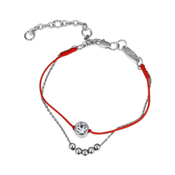 double layer thin red cord thread string rope line bracelet with austria crystal white gold color plated chain women bijoux gift, Golden;silver
double layer thin red cord thread string rope line bracelet with austria crystal white gold color plated chain women bijoux gift, Golden;silver